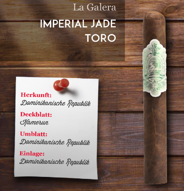 La Galera Imperial Jade Toro Geschenk